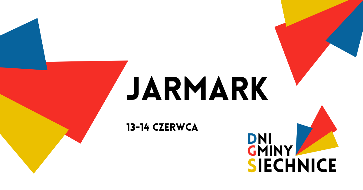 Jarmark podczas Dni Gminy Siechnice 2026
